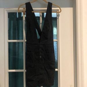 Corduroy Overall Dress